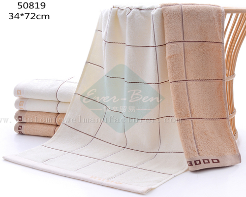 China Bulk Custom gym towel Manufacturer Bamboo Sport Towels Factory